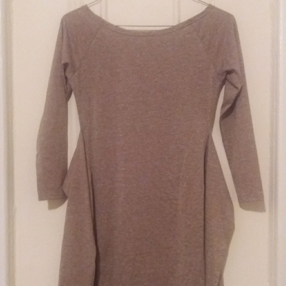 Close fitted dress.